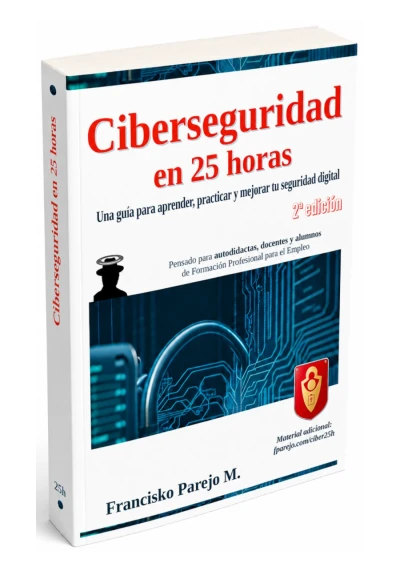 Portada de Ciberseguridad en 25 horas