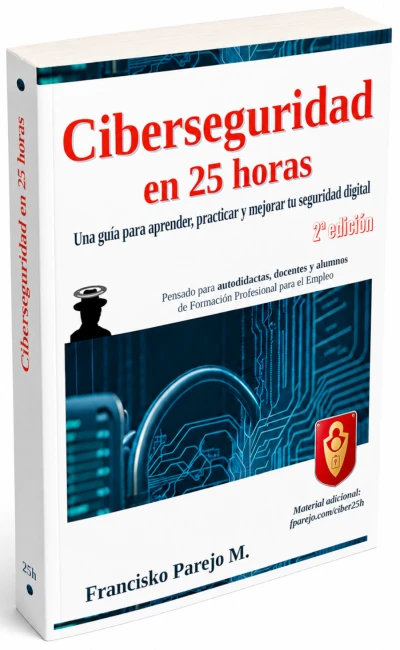 Portada de Ciberseguridad en 25 horas